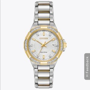 Ladies 2 Tone Citizen Eco Drive watch